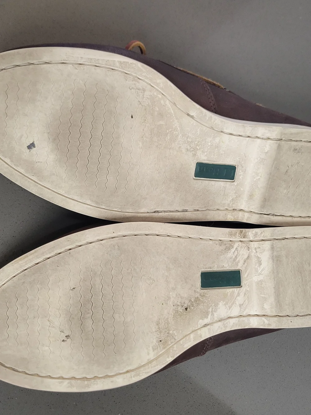 L.L. Bean Casco Bay Leather Boat Shoes - Men's Size 10.5 EE (Wide)